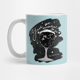 Valentines Day - You are essential to me Romantic art Mug